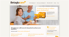 Desktop Screenshot of betaglucare.com